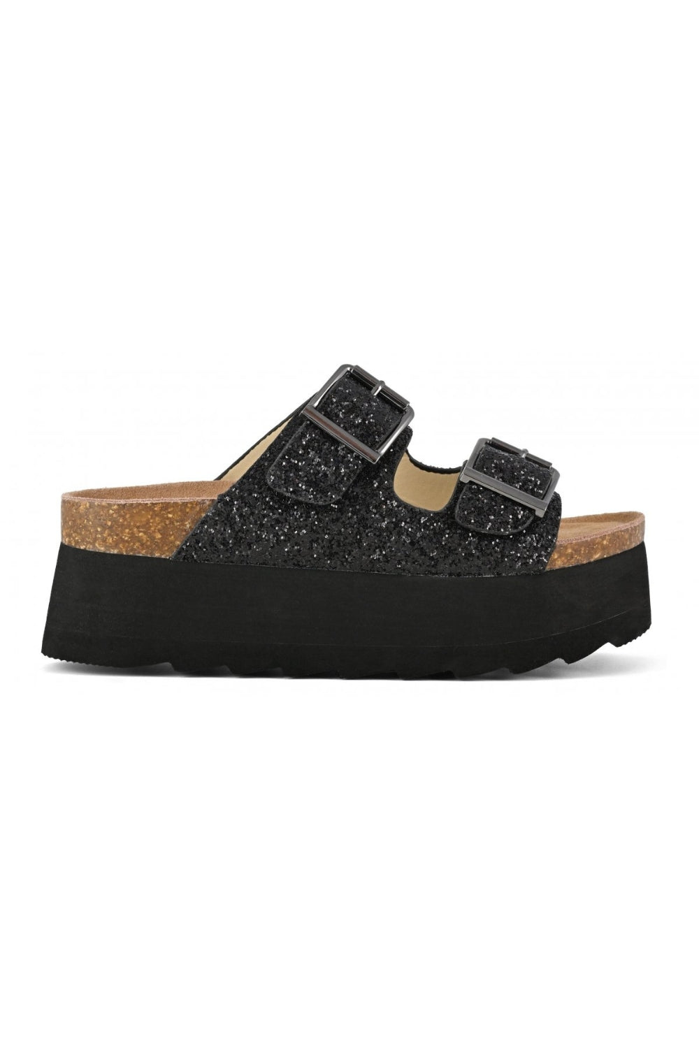 PLATFORM SANDAL IN GLITTER 2