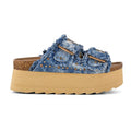 PLATFORM SANDAL DENIM FABRIC 1