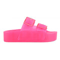 HIGH JELLY SANDAL 2 BUCKLES 3
