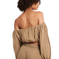 GAUZE CROP LONGSLEEVE TOP 4