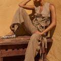 GAUZE CARGO GILET 1