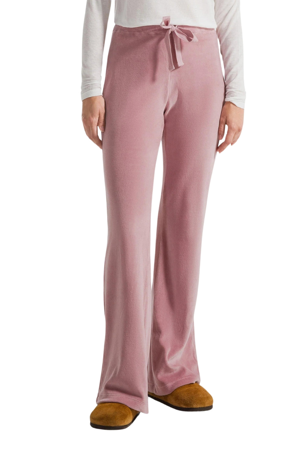 CHENILLE FLARED PANTS 2