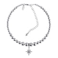 STERLING SILVER 925 BEADS CHOKER 1