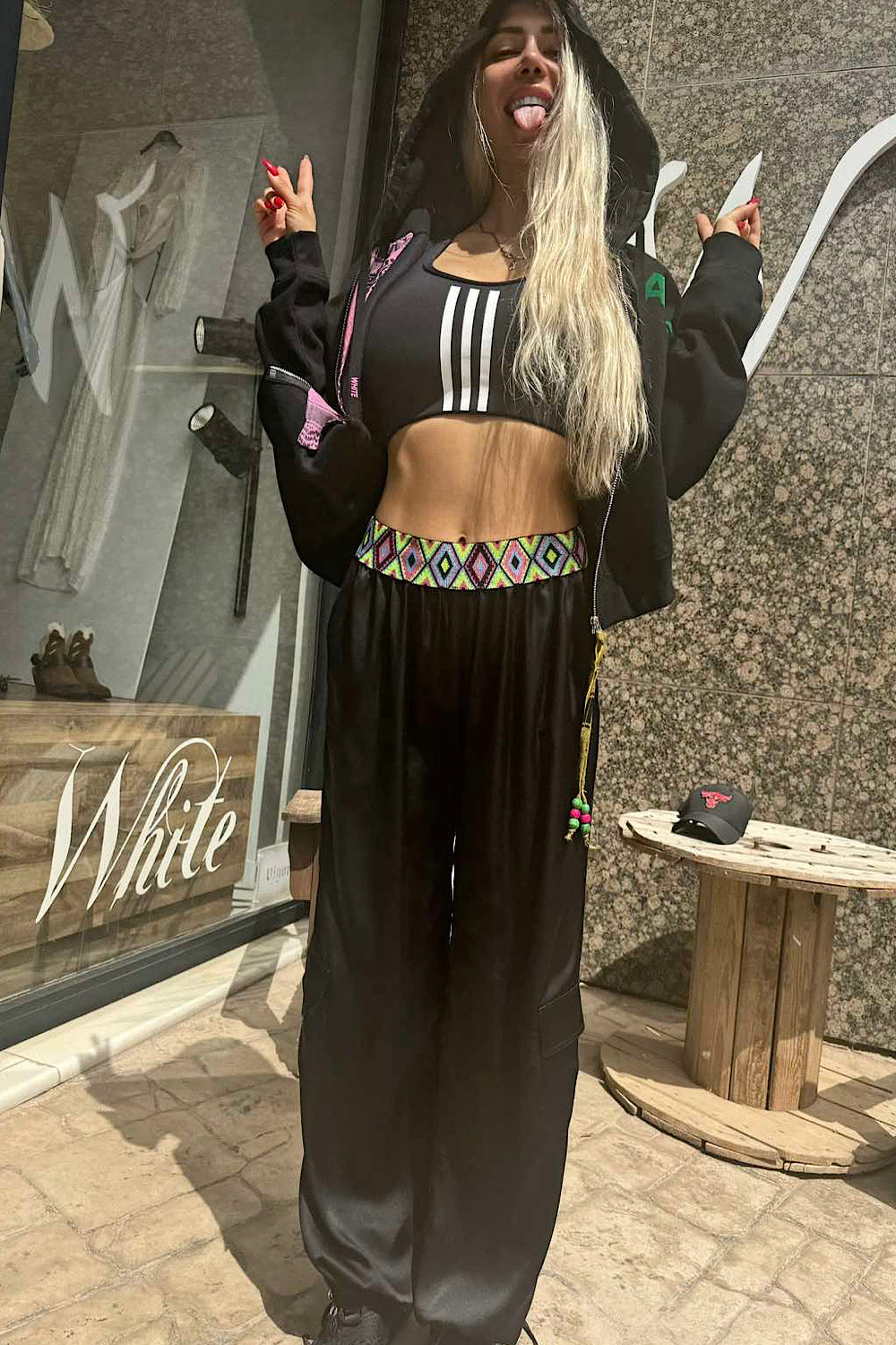 SILKY CARGO PANTS