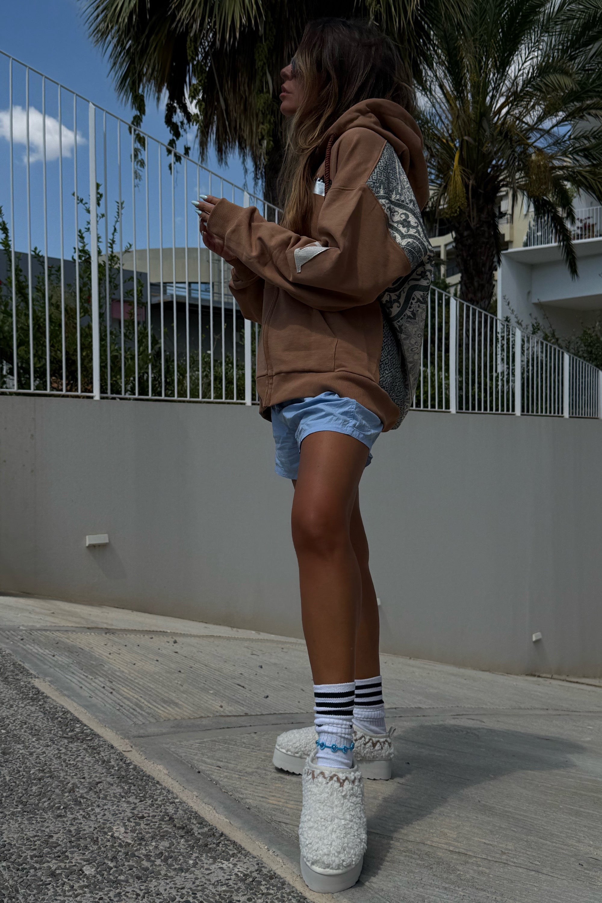 ZIP HOODIE KNITTED
