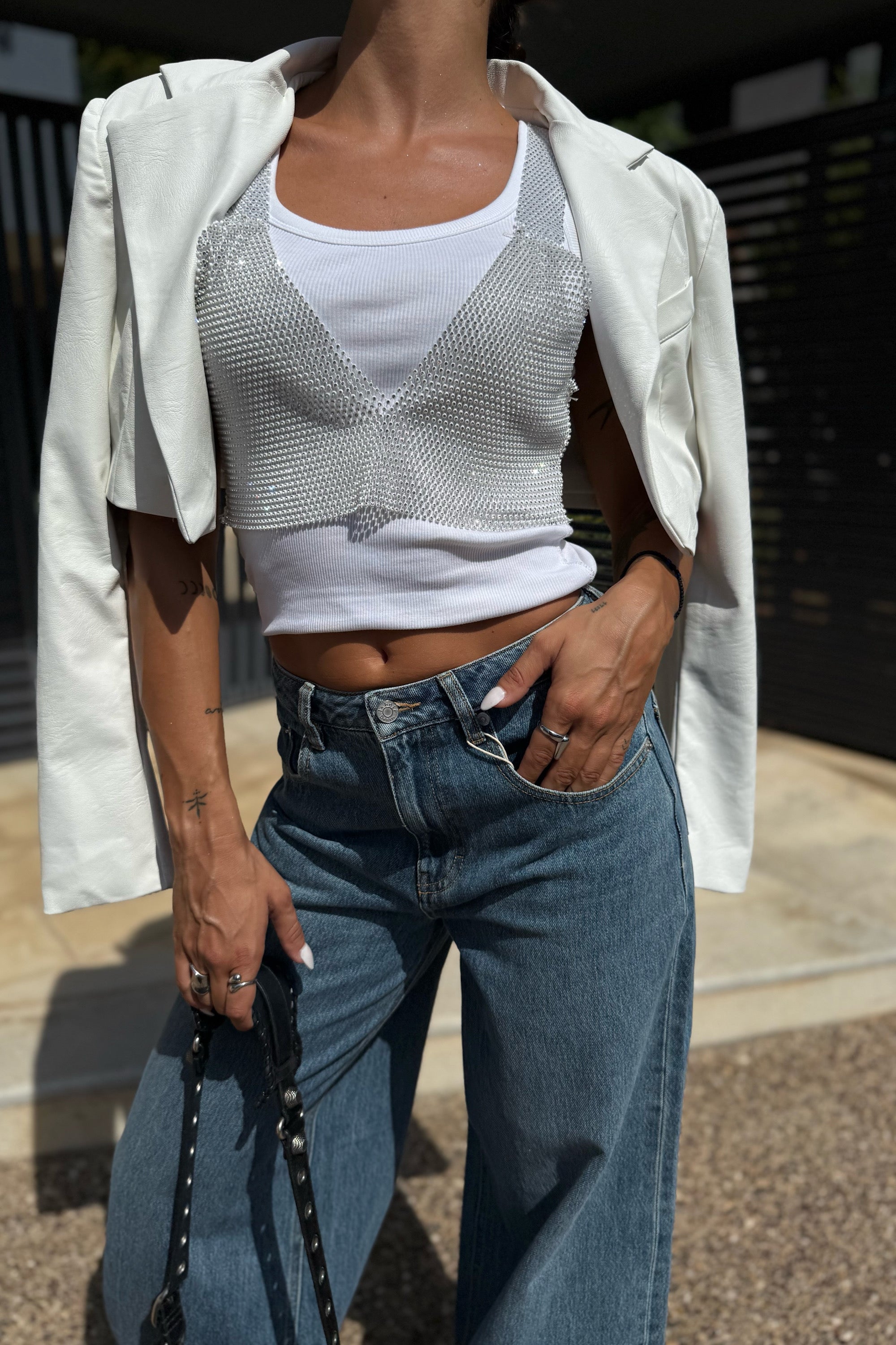 CROP JACKET