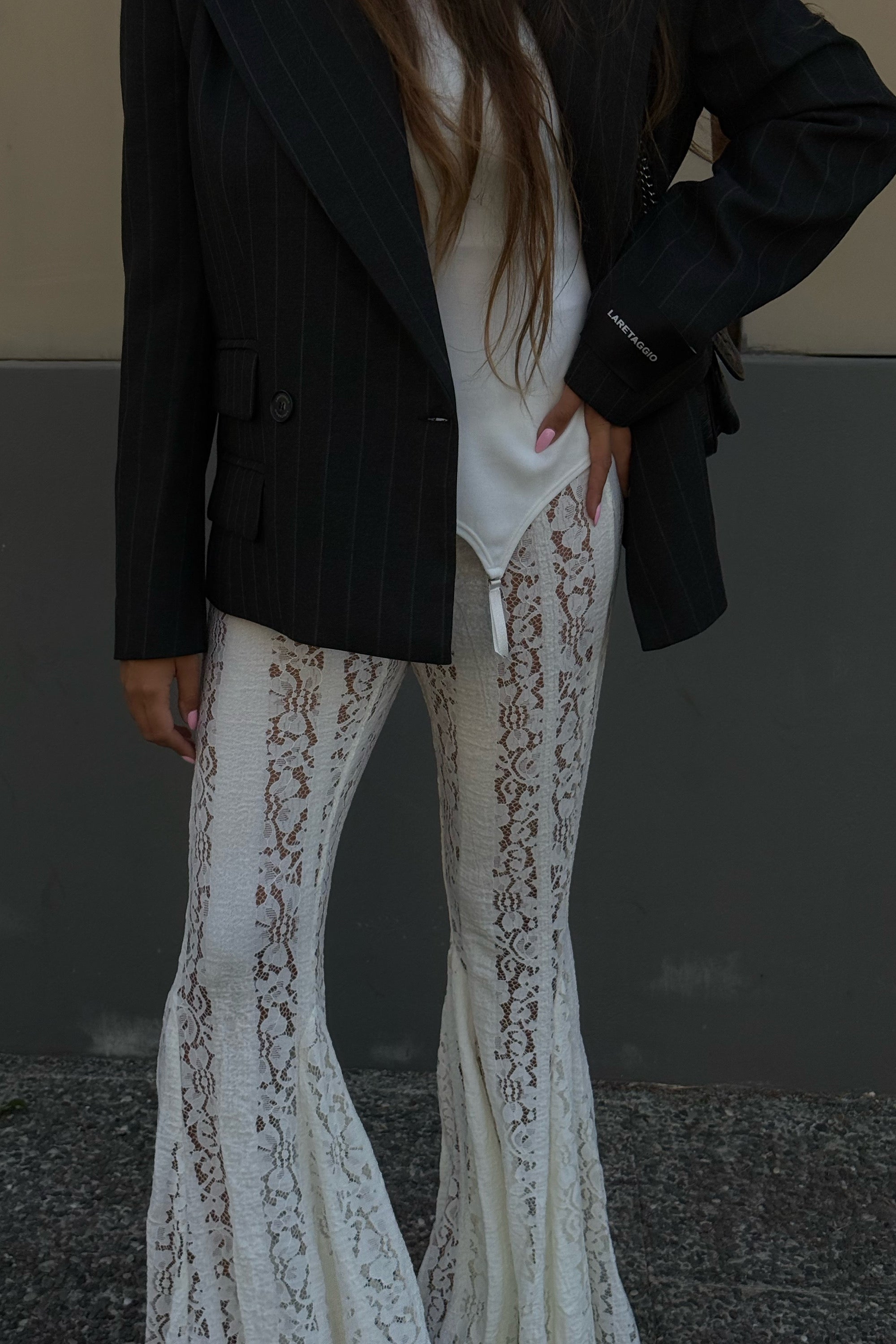 GARTER BLOUSE