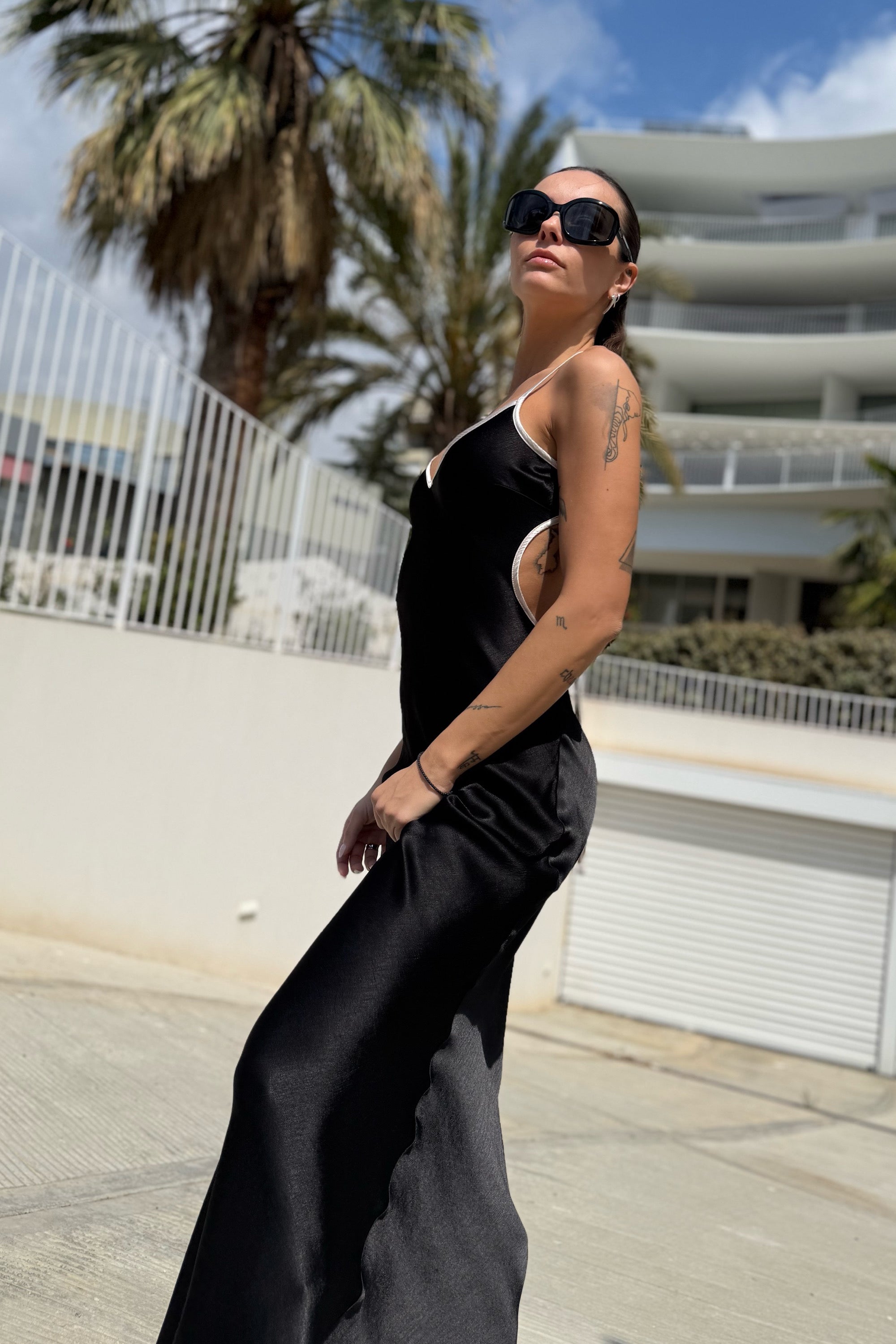 bec and bridge black and white dress Bec n bridge white and black lace dress New with