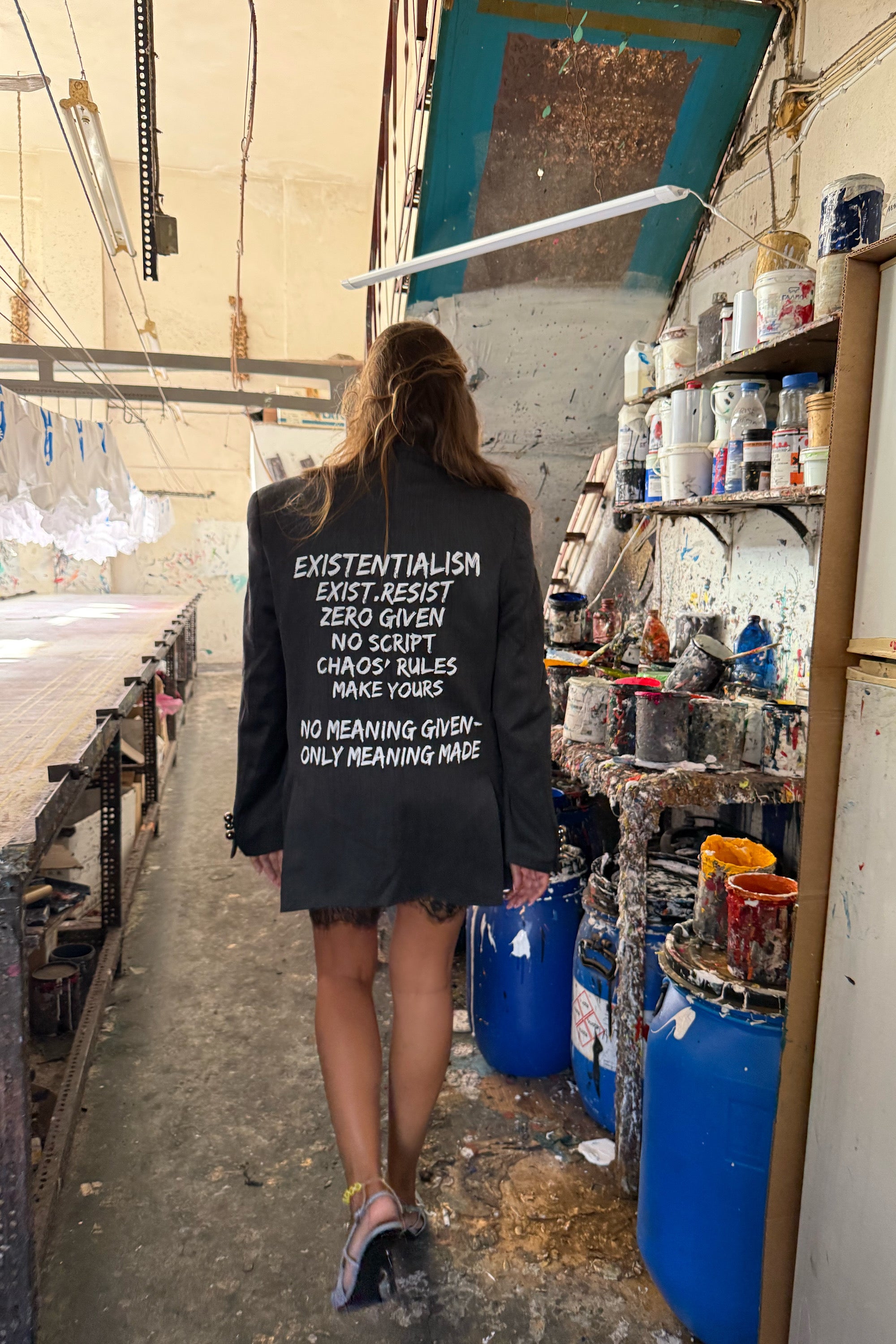 EXISTENTIALISM BLAZER