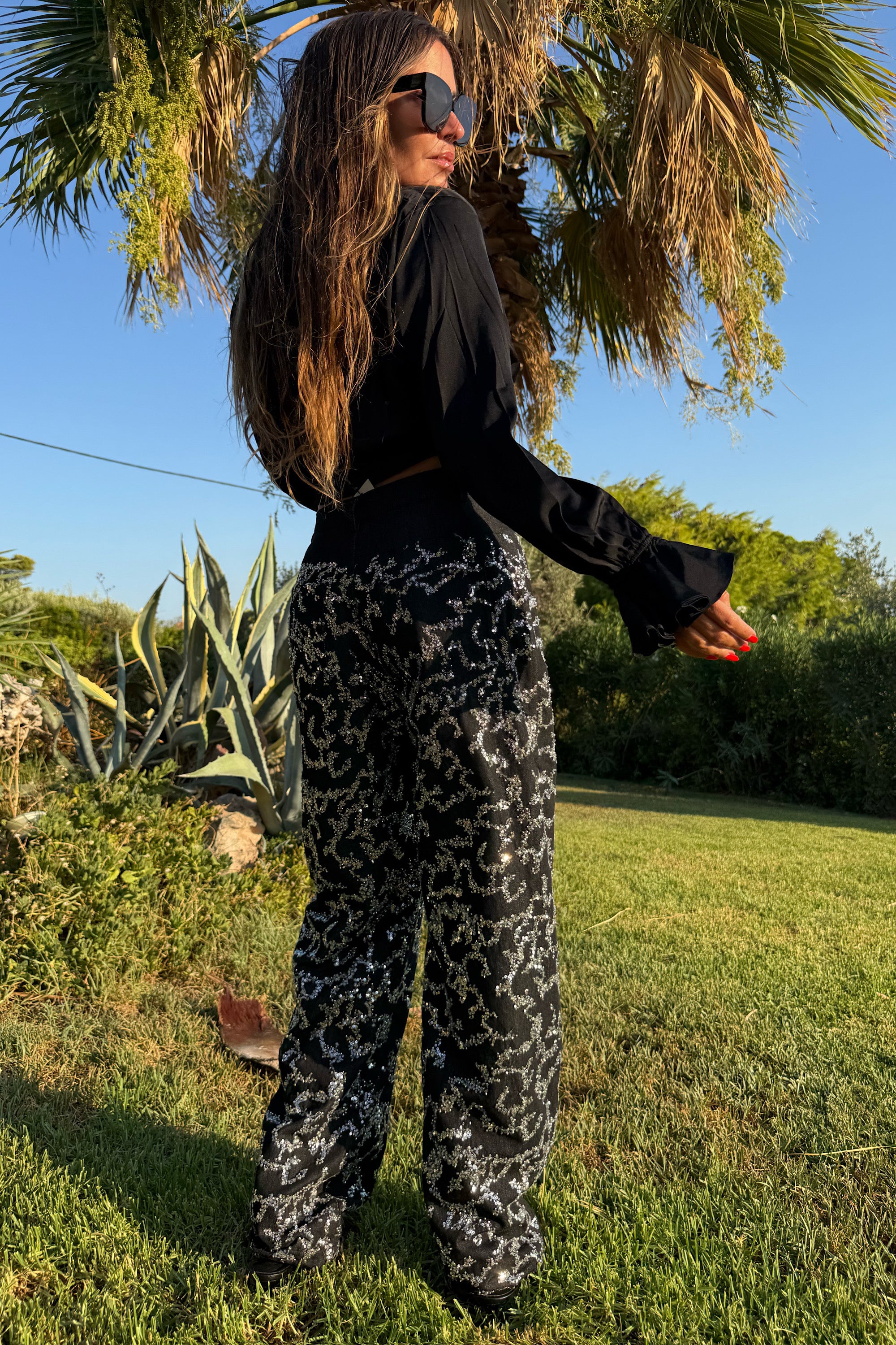 KINSLEY SEQUIN PANT