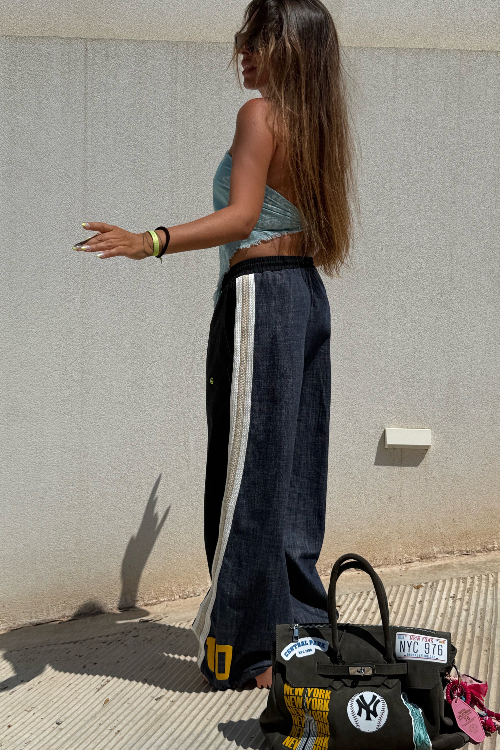 PANT NYLON/CHAMBRAY U