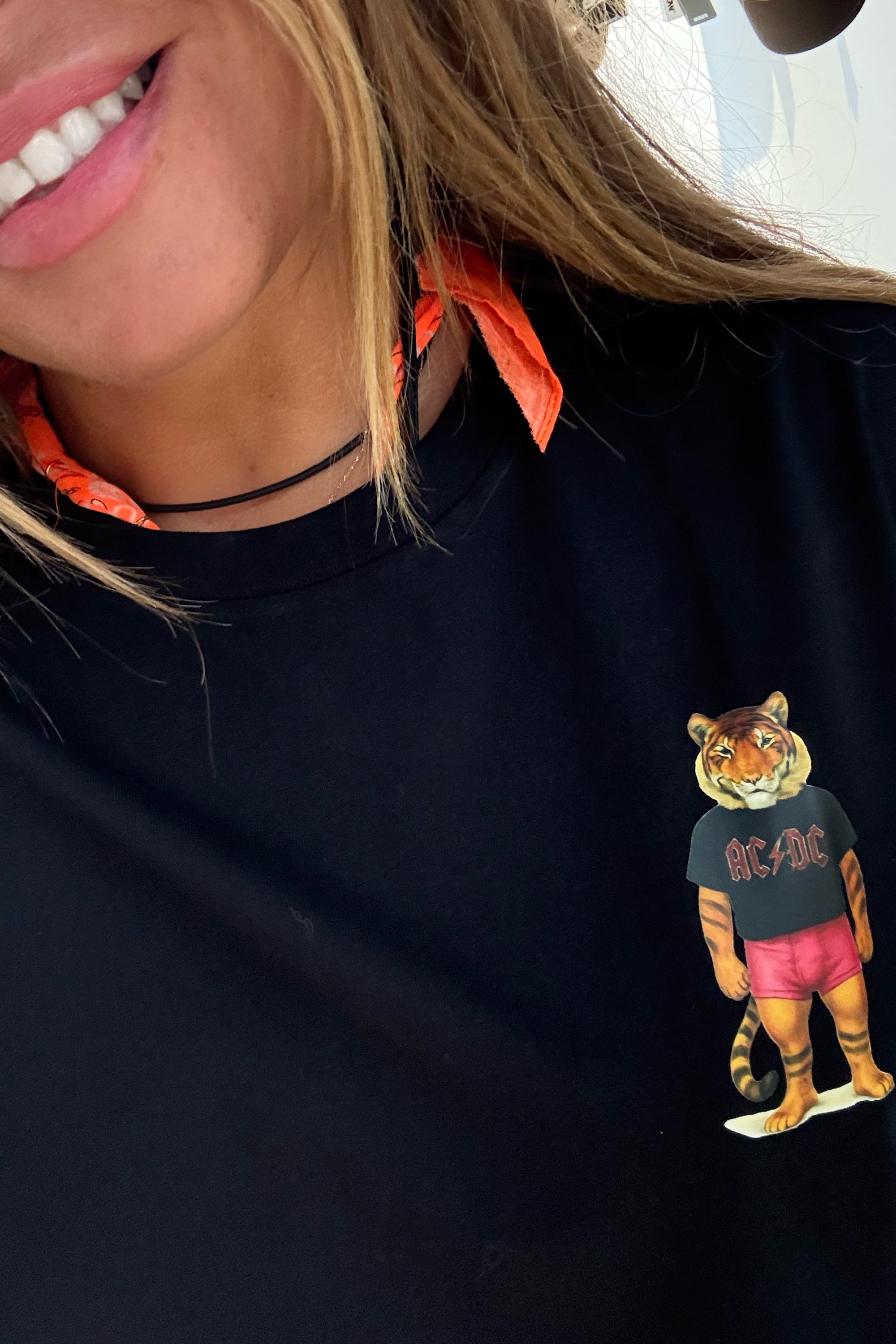 TIGER ACDC TEE