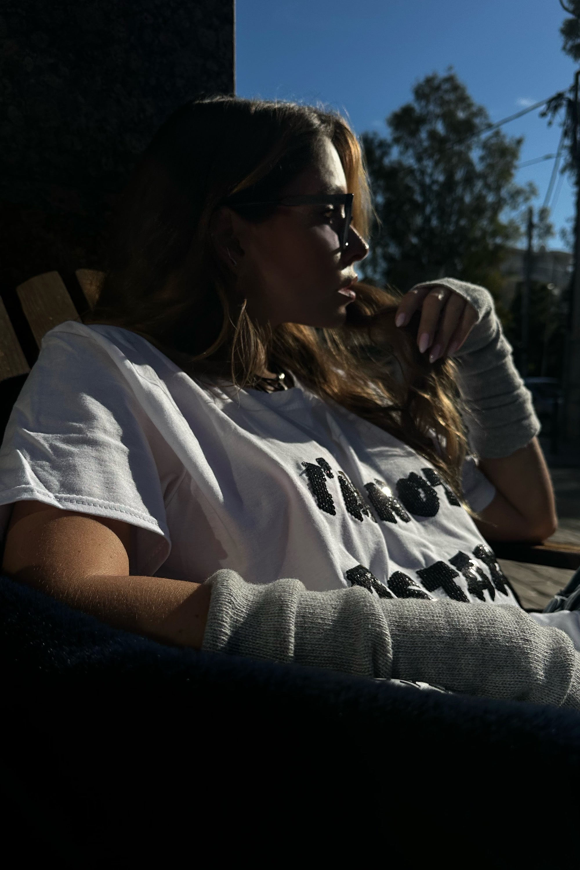 MUFFETEES WITH WOOL AND CASHMERE