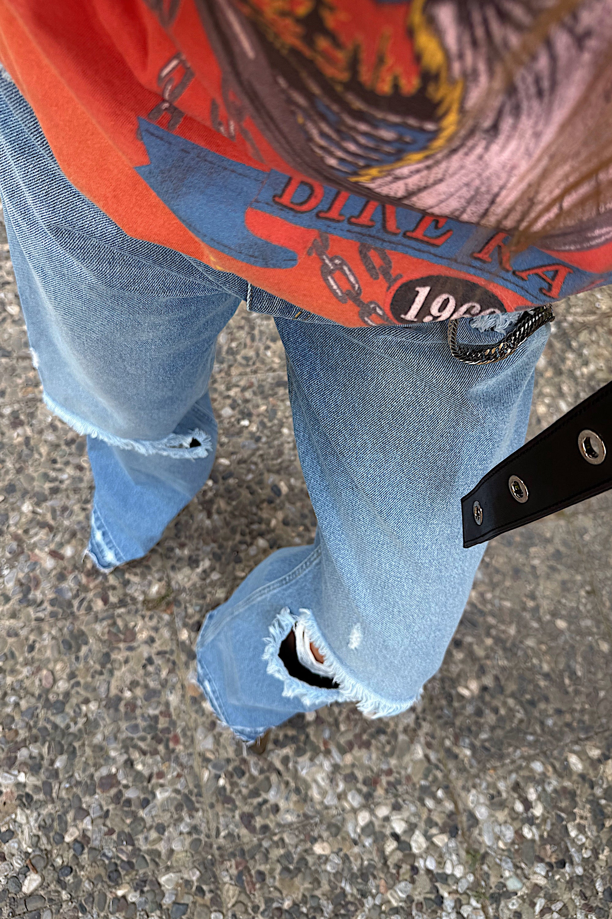 LUKKA WIDE LEG DENIM PANTS