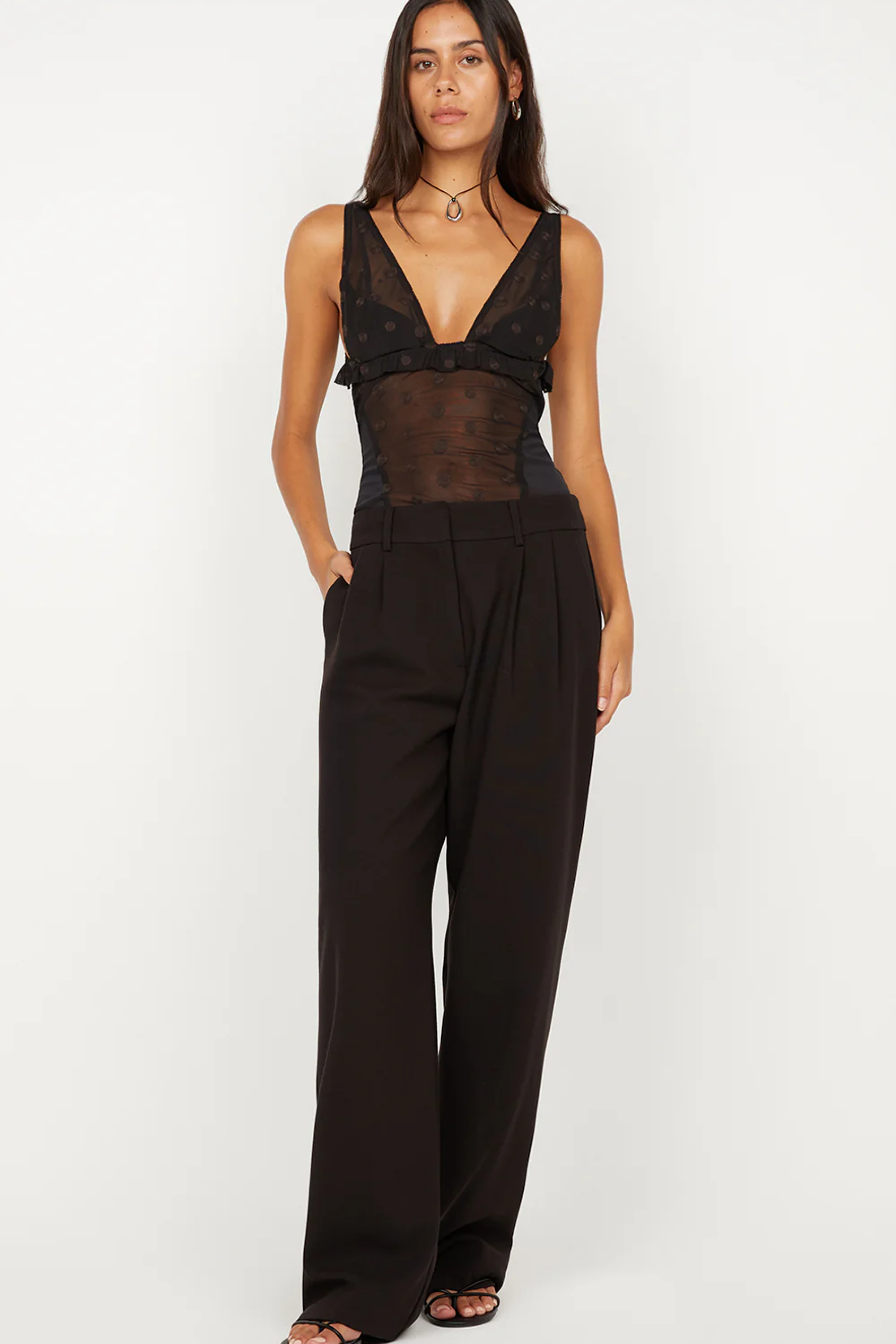 KARLA V NECK TOP