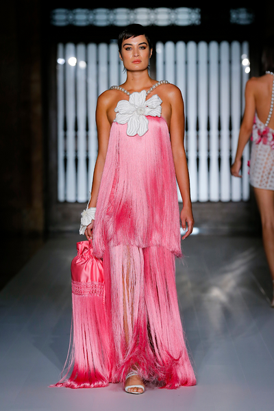 FRINGE MAXI DRESS WITH FLOWER 1