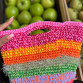 HAND CRAFTED CROCHET KNIT BAG 1