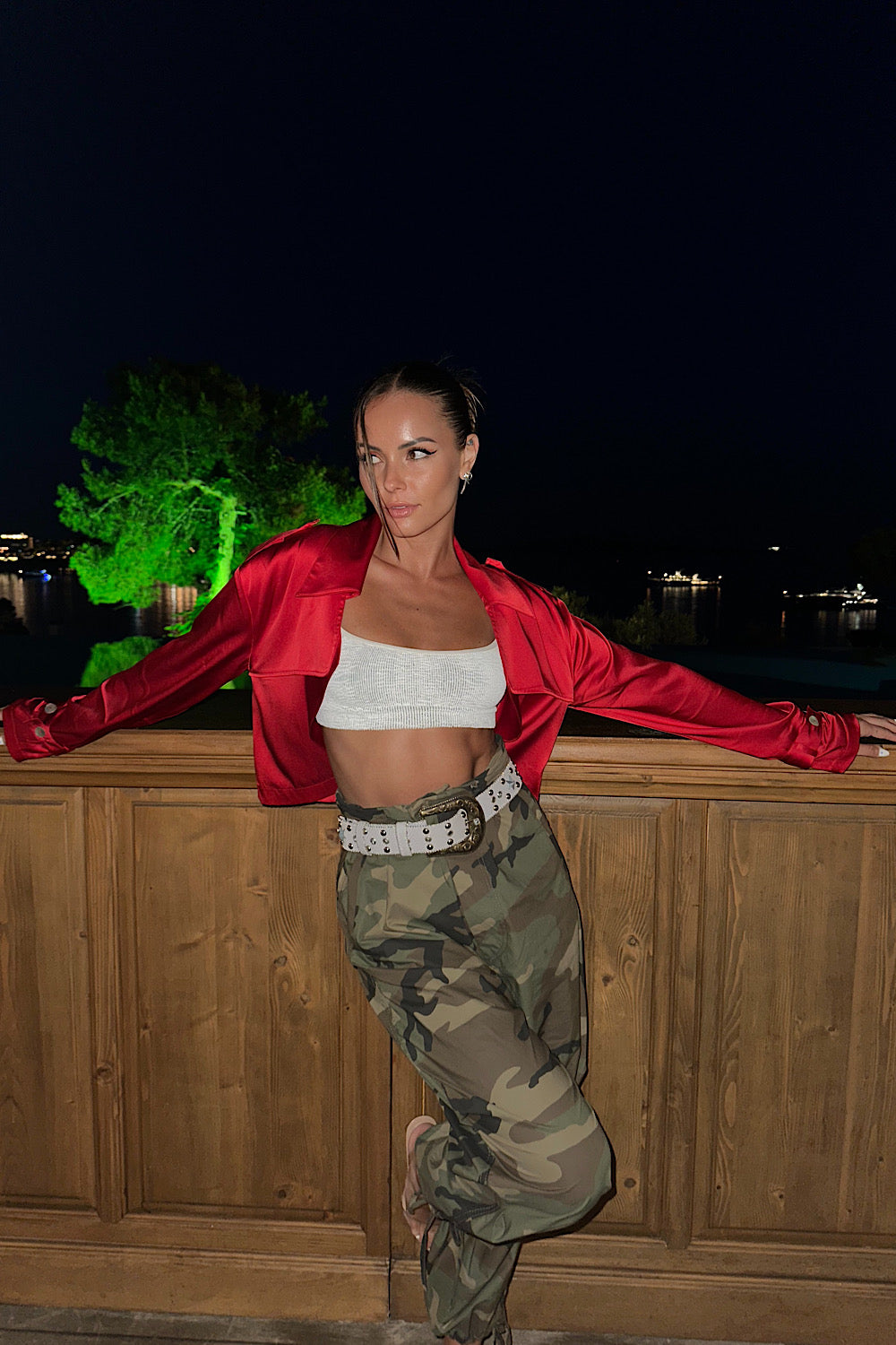 Kensington Trench Cropped 2