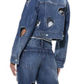 JEANS JEFF EMB OVSZD CRPD DENM J 3