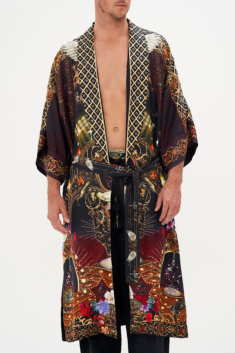 LONG LINE REVERSIBLE ROBE 2