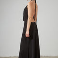 FR DRAPE / OPEN BACK DRESS 2