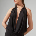 FR DRAPE / OPEN BACK JUMPSUIT 2