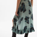 PRINTED WRAP SKIRT 3