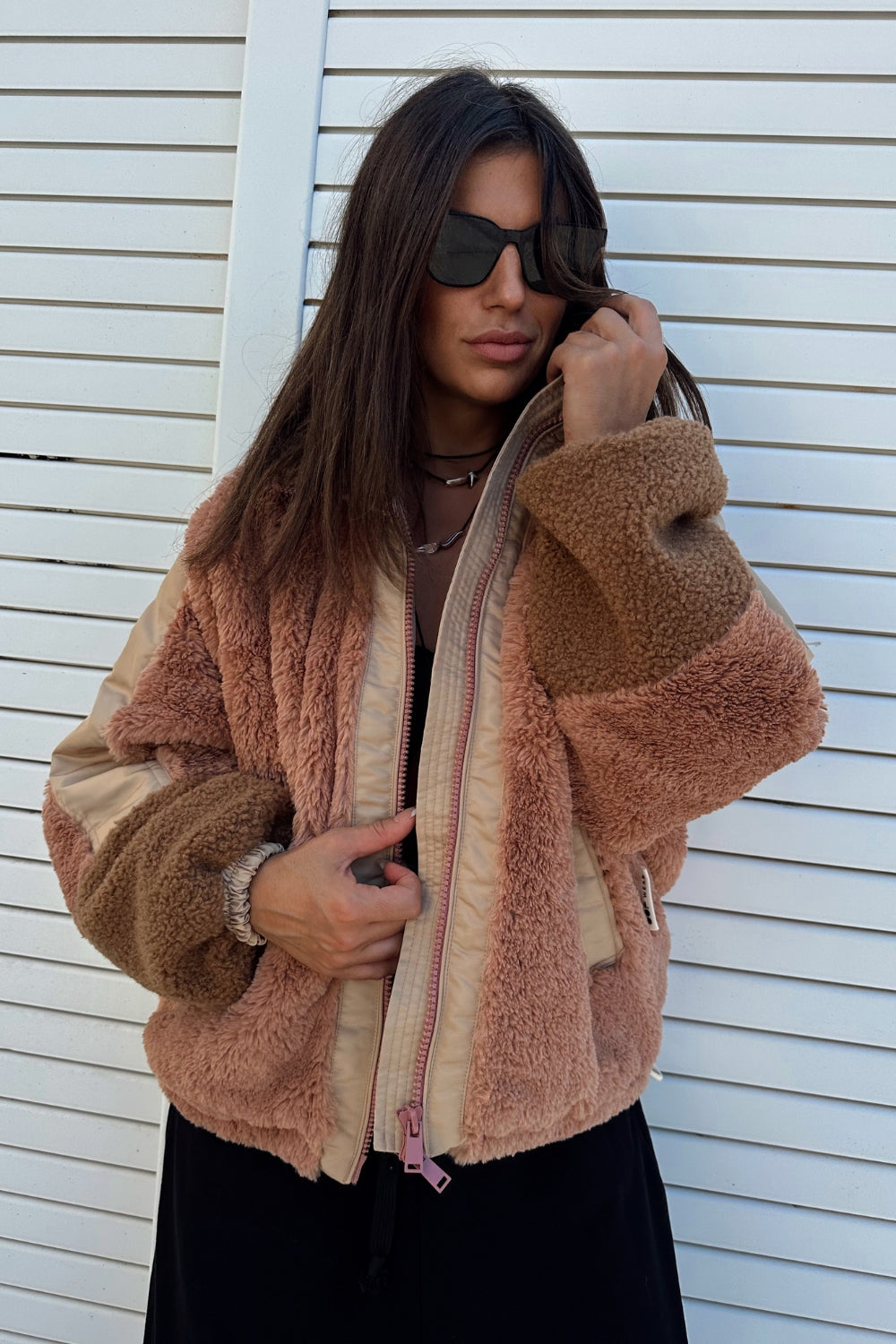 SOFT ECOFUR JACKET 1