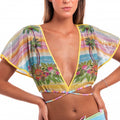 SEQUINS COVER-SHOULDER HAWAII PRINT 1