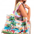 FRINGE BAG HAWAII PRINT 1