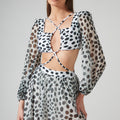 BOSSA LONG SLEEVE CUTOUT DRESS 2