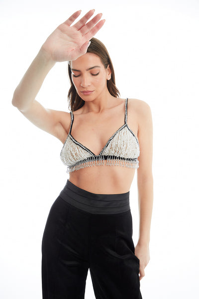 HAND-BEADED BRALETTE 1