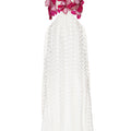 Hand-Beaded Eyelet Maxi Dress 3
