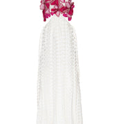 Hand-Beaded Eyelet Maxi Dress 3