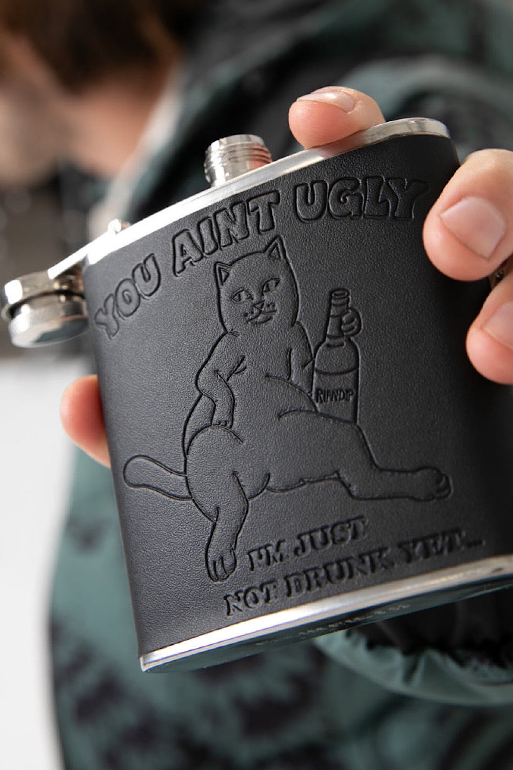 YOU AIN'T UGLY FLASK 2