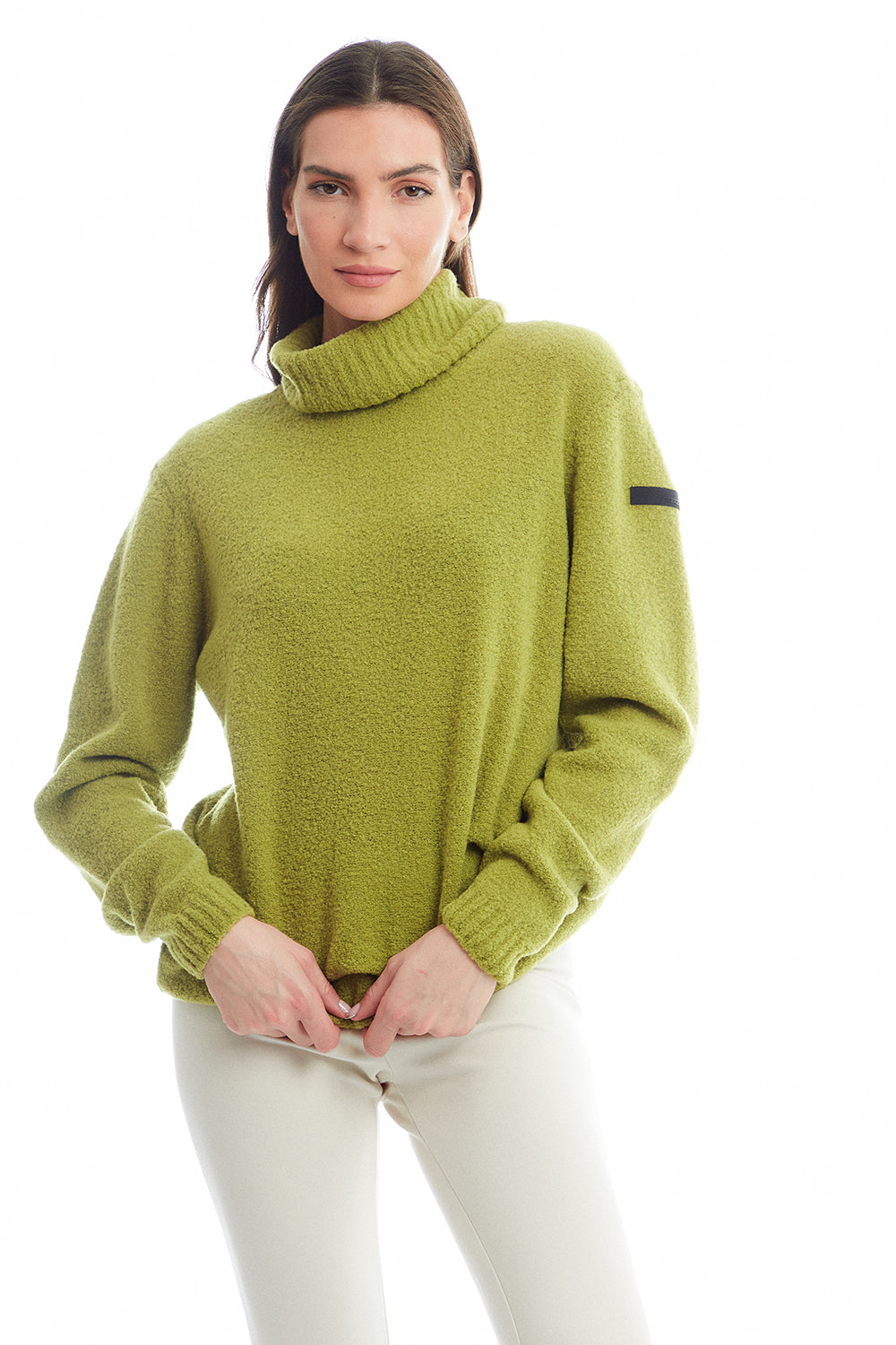 KNIT BOUCLE TURTLENECK CAPI 2