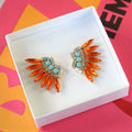 FEATHER EARRINGS 2