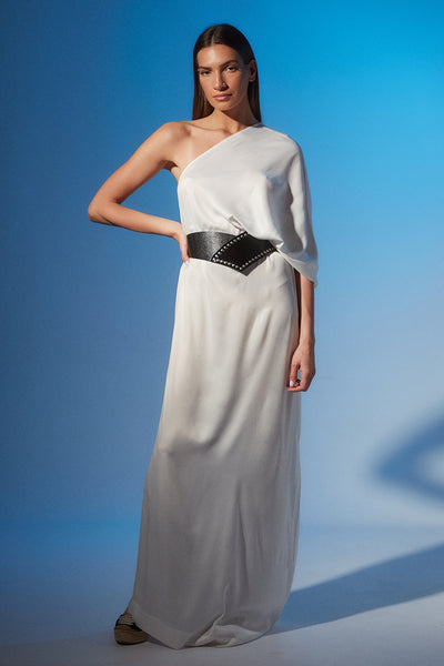 ONE SHOULDER GOWN 1